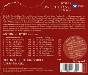 Lorin Maazel / Dvorak: Slawische Tanze, Slavonic Dances Op. 46 & 72 (CD)