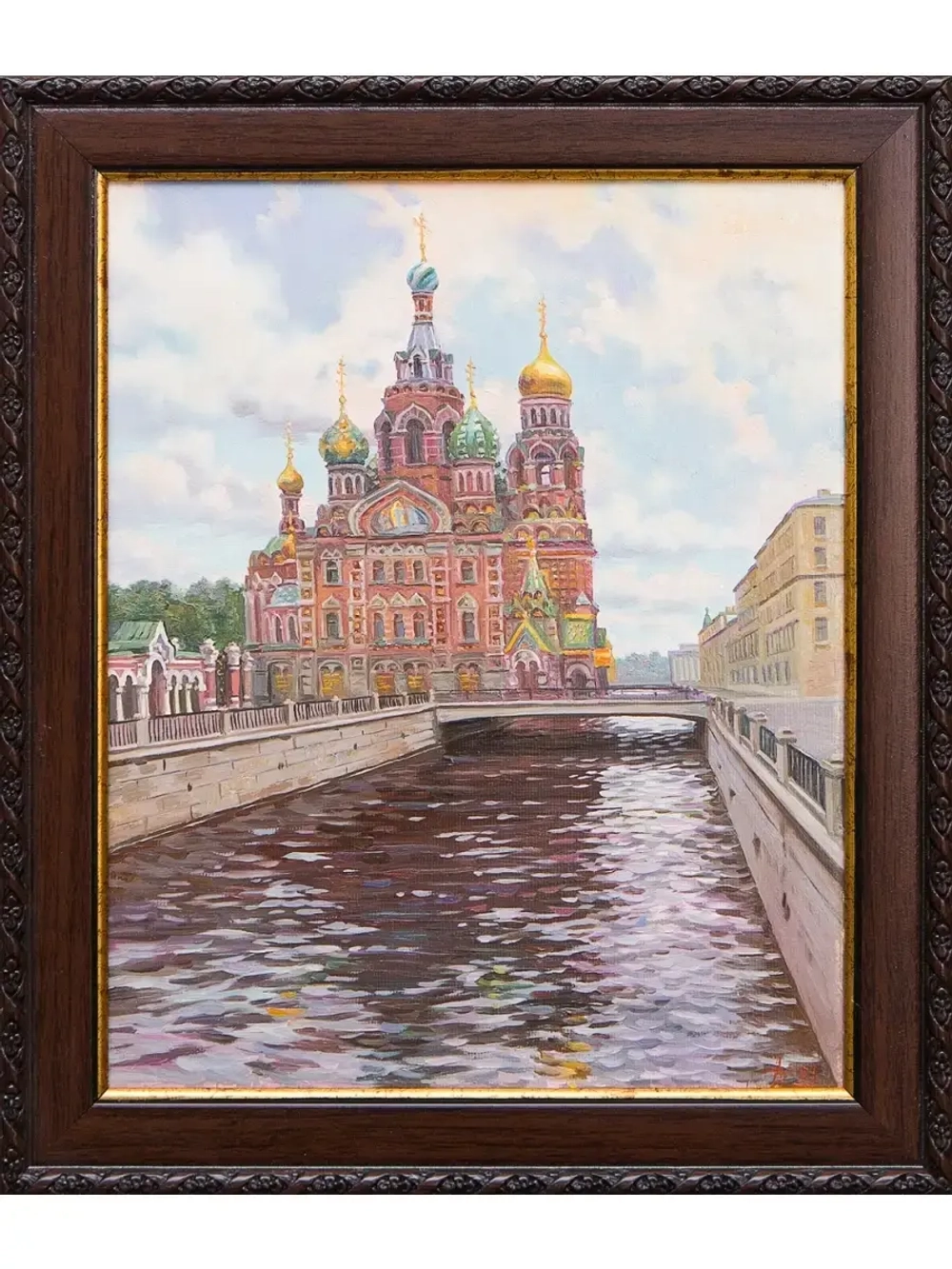 Картина маслом Спас Дельцов