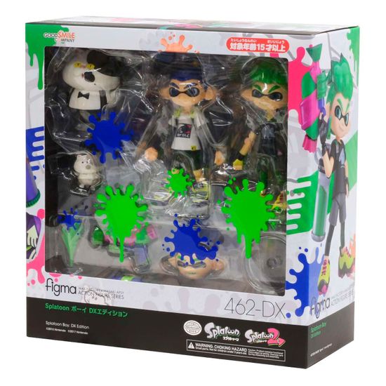 Фигурка figma Splatoon Boy DX Edition 4580416909723 / фигурка Фигма по мотивам игры "Splatoon"