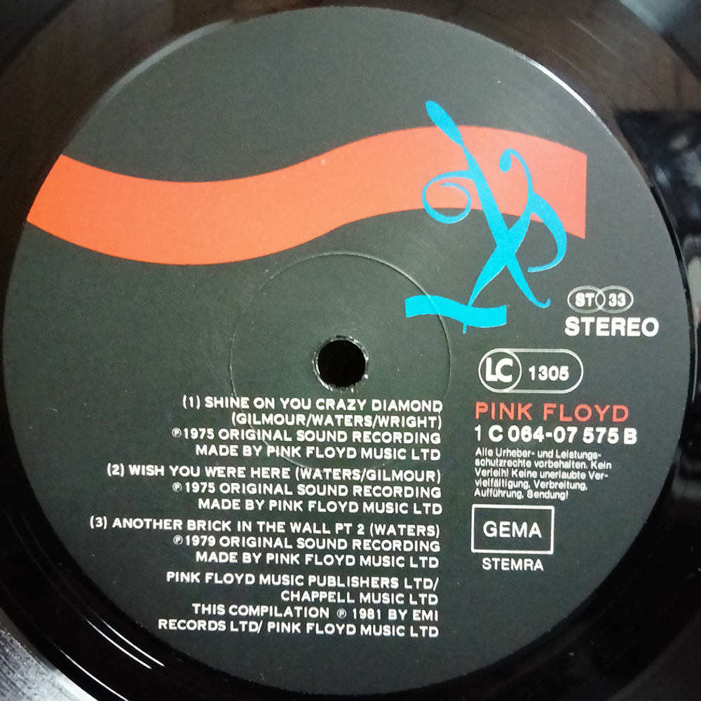 Pink Floyd / A Collection Of Great Dance Songs (LP)