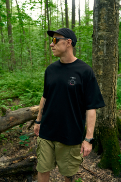 Футболка Nothomme Blue Mountain Geo Print Coolmax Pro T-Shirt "Zhu Mohei"