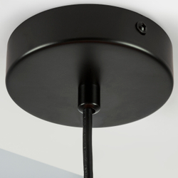 799557 Люстра FENICIA 1х12W (led) E27 ЧЕРНЫЙ/СЕРЫЙ