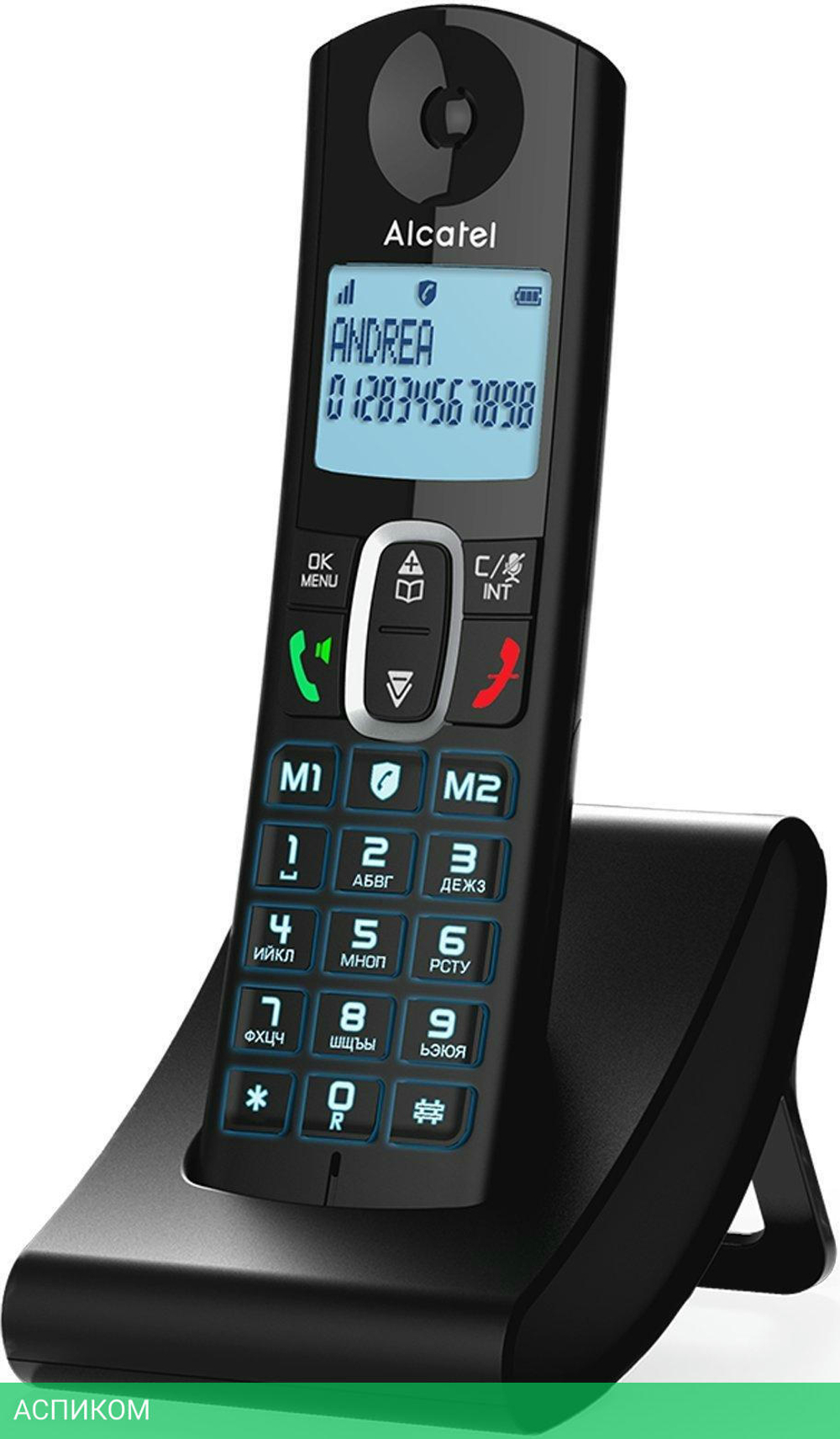 Радиотелефон DECT Alcatel F685 Black (ATLB1427707)