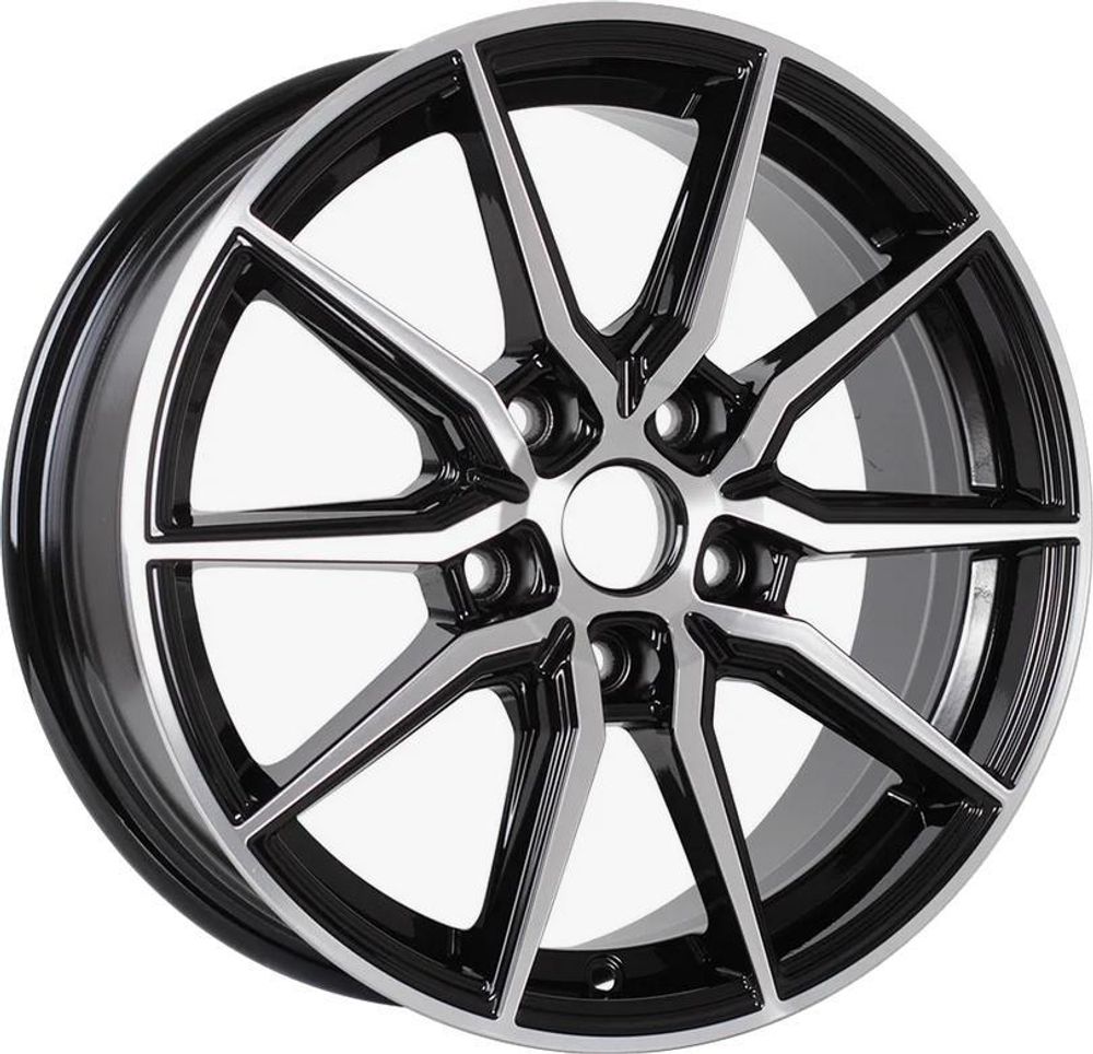 NZ R-03 6.5x16 5x112 ET 33 Dia 57.1 (BKF)