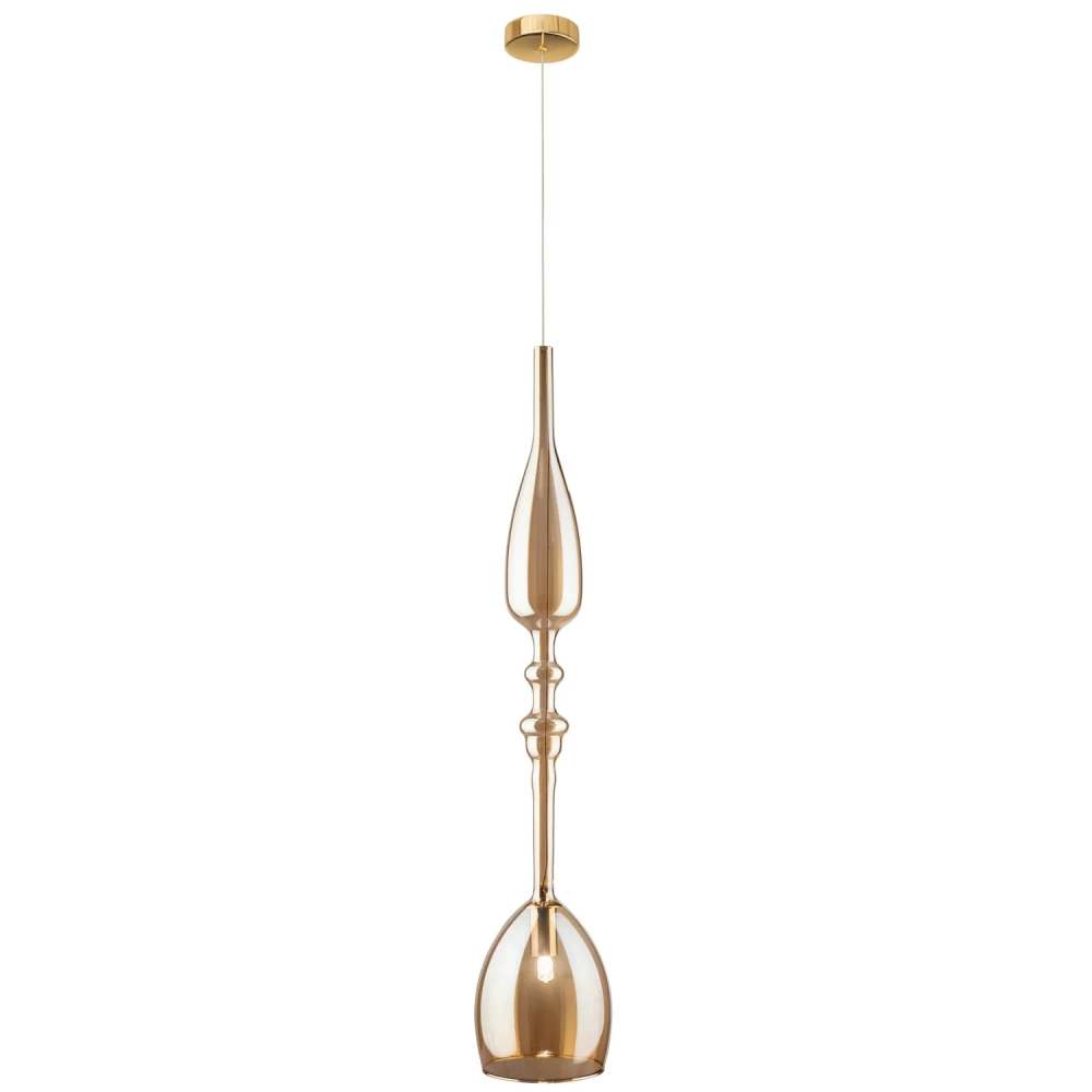 Светильник подвесной Crystal Lux LUX NEW SP1 C AMBER