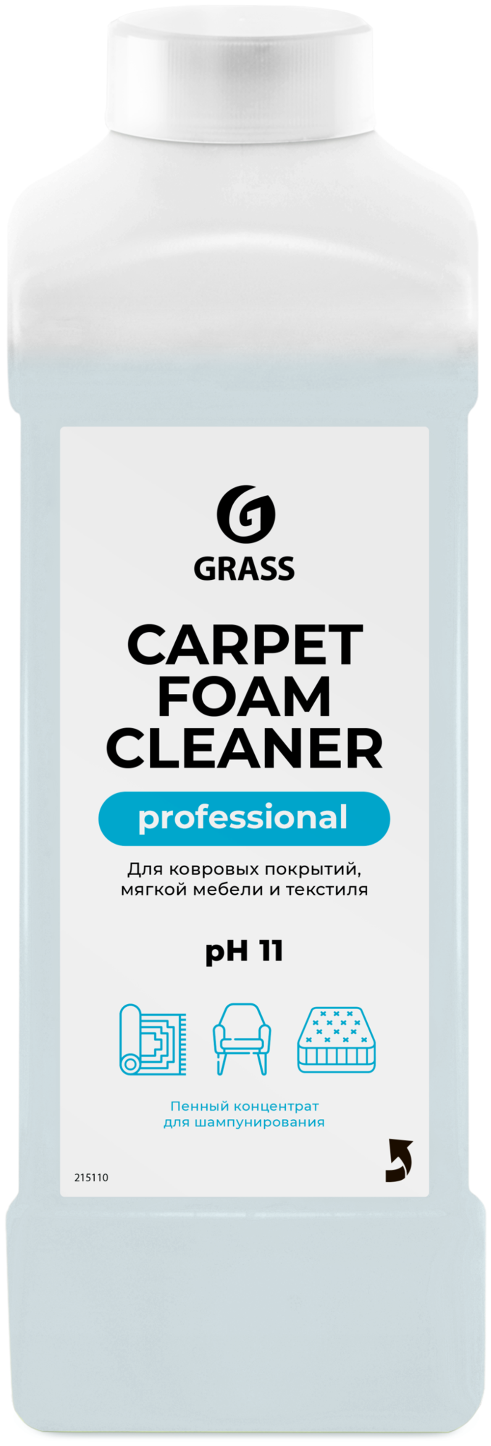 ОЧИСТИТЕЛЬ КОВРОВЫХ ПОКРЫТИЙ CARPET FOAM CLEANER 1Л