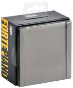 FORTE&PIANO Выключатель 1-клавишный перекрестный 10А FP712M металл никель IEK