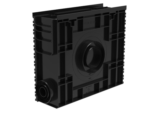 Пескоуловитель пластиковый DN100 H426 высокий борт