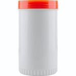 Емкость для сока «Пробар» с крышкой;полипроп.;1л;D=90,H=165мм;белый,в ассорт. (Цвет: белый)