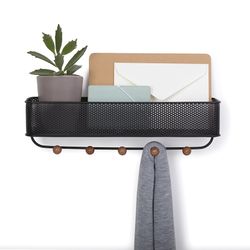 Вешалка подвесная Estique, черная/орех