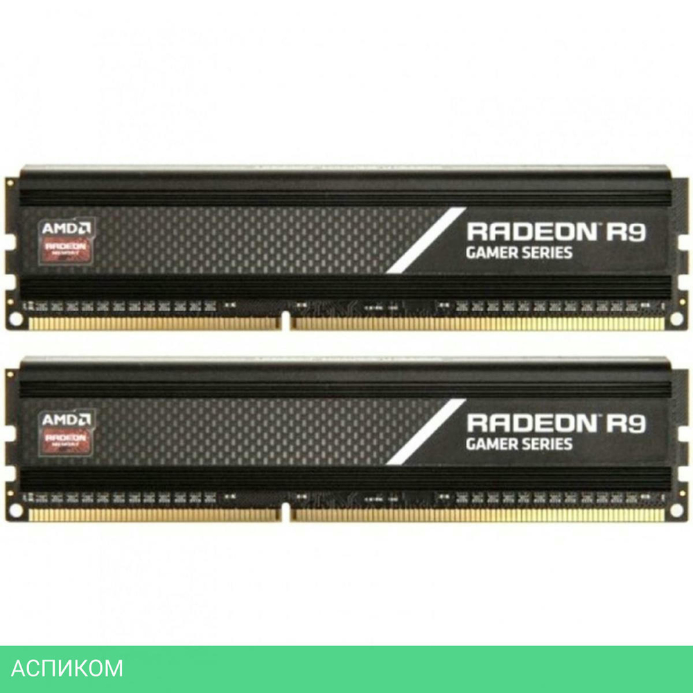 Оперативная память AMD Radeon R9 Gamer Series 2x16GB DDR4 PC4-25600 (R9S432G3206U2K)
