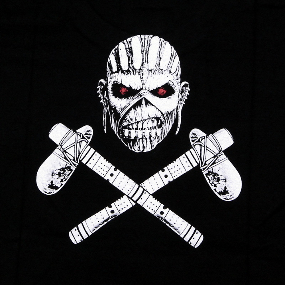 Футболка Iron Maiden Эдди с сердцем