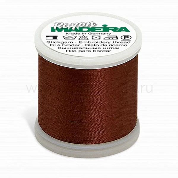 Нитки вышивальные вискоза Madeira Rayon №40, 1000 м, цв. 1358, 9841, 5 катушек