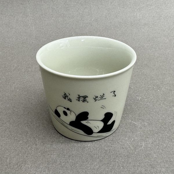 Чашка Панда, фарфор, 100мл