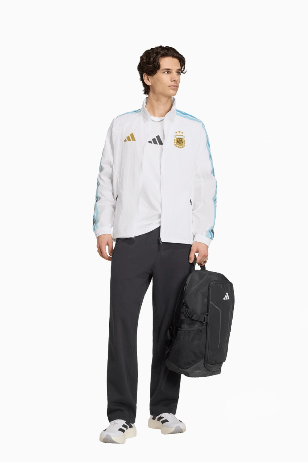 Кофта adidas Аргентина 2026 Anthem - белый
