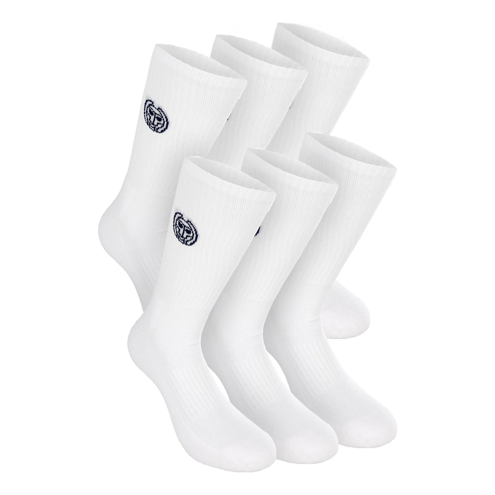 BIDI BADU Don Carlito XXL Crew Move Sports Socks - White