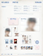 Альбом YEONJUN - NO LABELS : PART 02 2nd Mini Album RANDOM Version