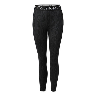 Женские теннисные брюки Calvin Klein 7/8 Tight Women - Black