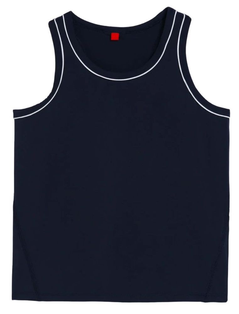 Футболка для девочки теннисная Wilson Kids Team Tank Top - небесный