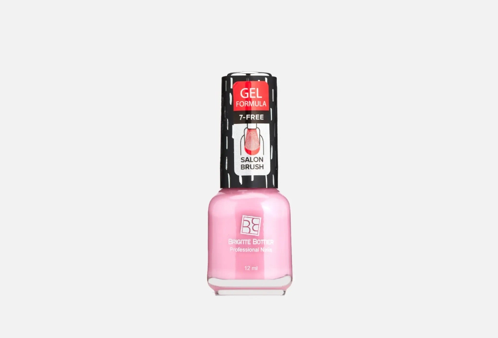 BRIGITTE BOTTIER Лак для ногтей GEL FORMULA тон 01 прозрачный, 066