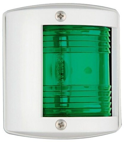 Бортовой огонь "Utility 77", зеленый, белый пластик (10015647)