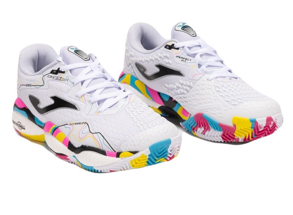 Мужские кроссовки теннисные Joma Smash 2592 - разноцветный