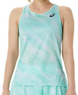 Женский топ теннисный Asics Match Graphic Tank W - fresh ice