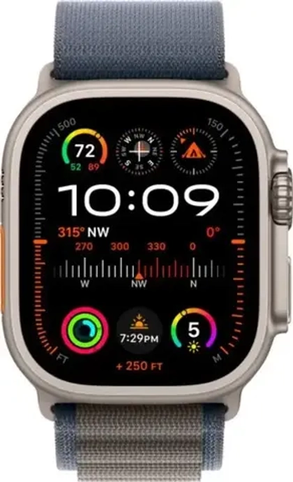 Apple Watch Ultra 2 GPS+Cellular 49mm, ремешок "Blue Alpine Loop"