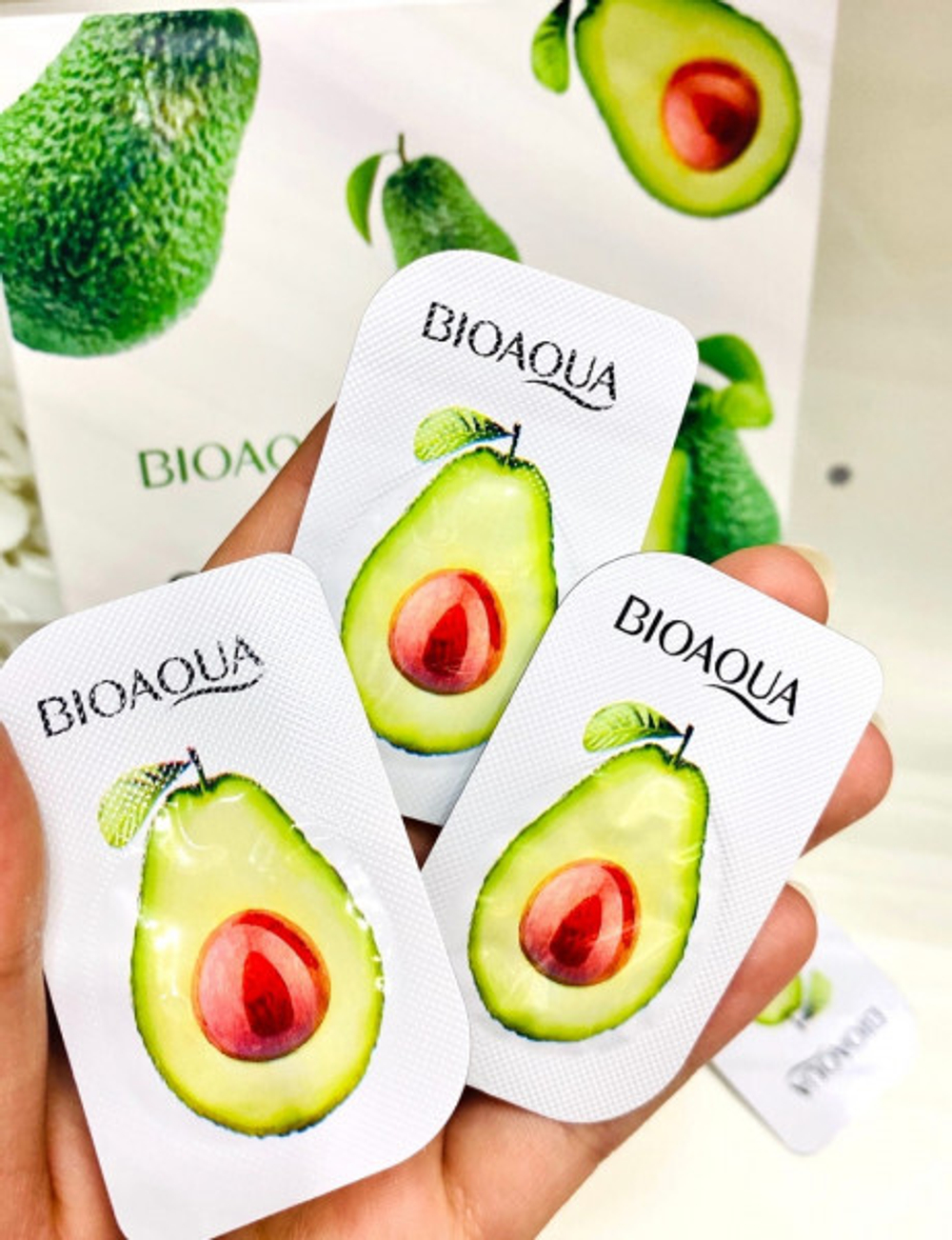 Ночная маска с маслом авокадо, 5г