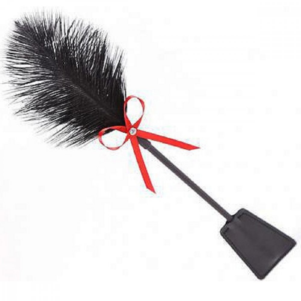 Стек с пером Plumelet черный 36 см