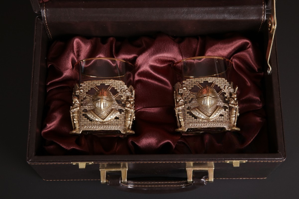 Набор стаканов для виски "Рыцарь" 2 шт.