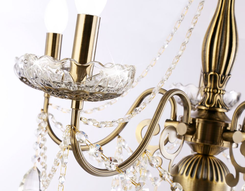 Ambrella Подвесная классическая люстра с хрусталем Classic TR4949