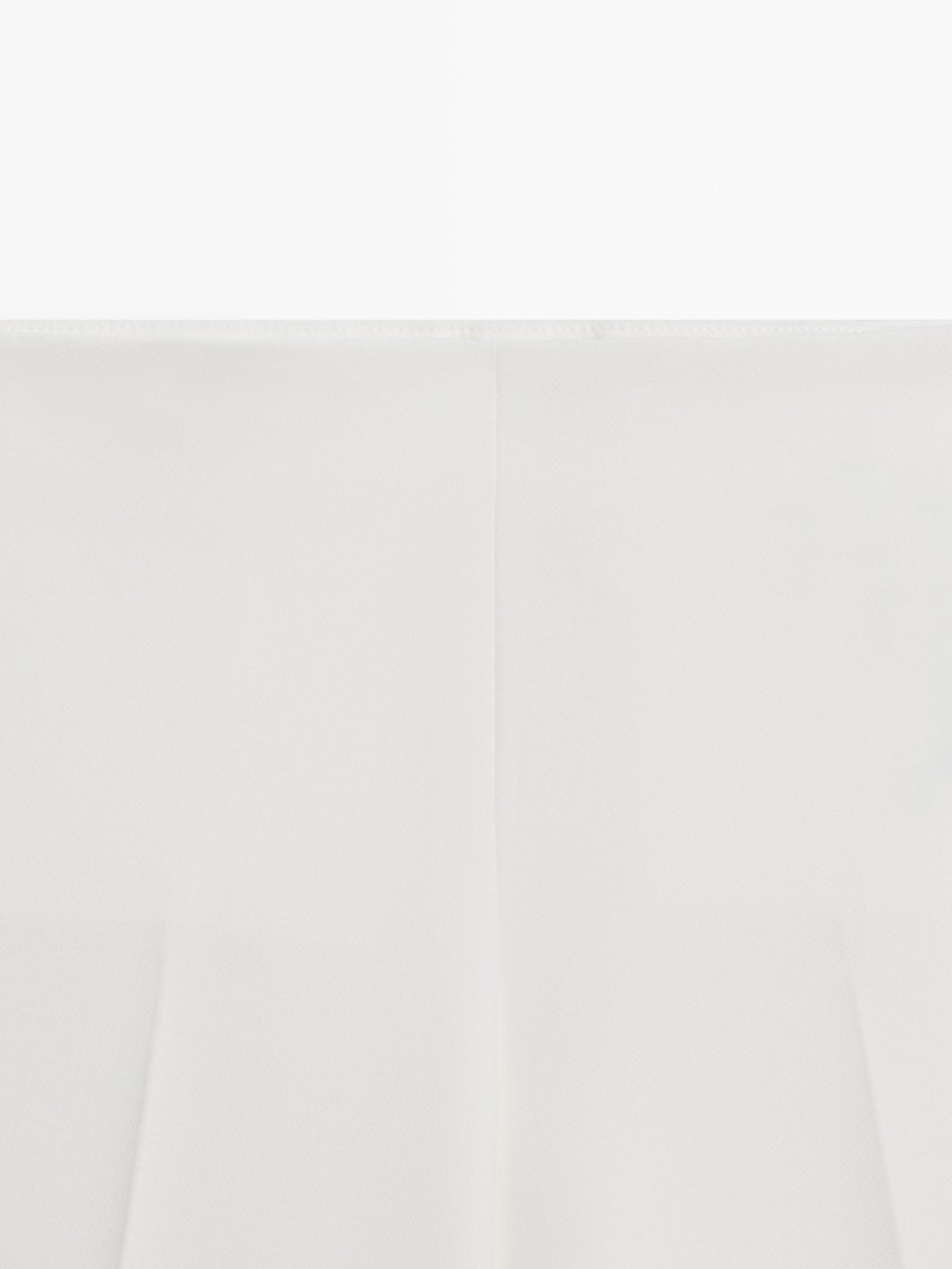 Massimo Dutti Широкие объемные брюки, кремовый