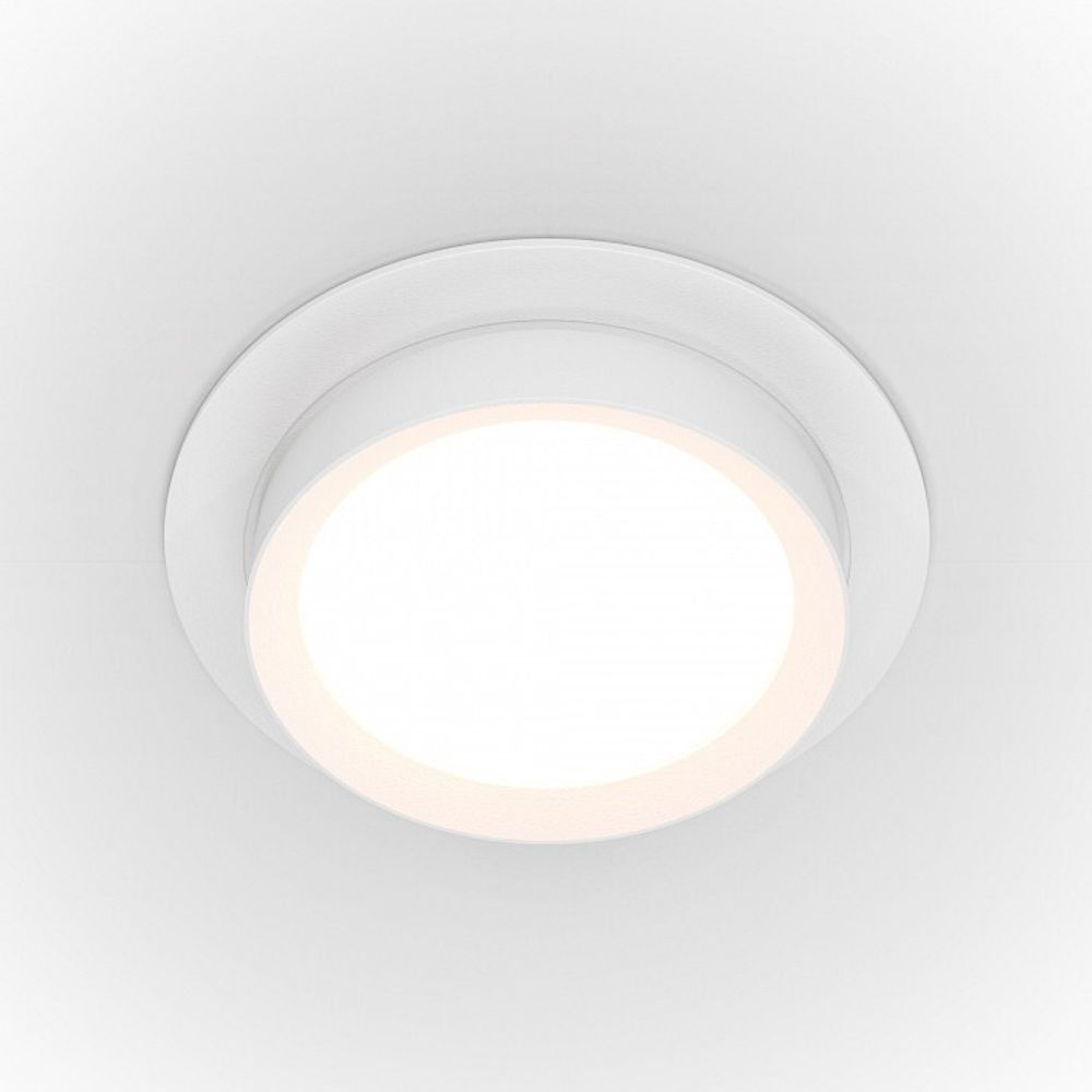 Встраиваемый светильник Maytoni Hoop DL086-GX53-RD-W