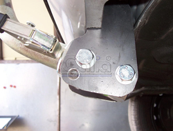 Оцинкованный фаркоп на Hyundai i10 2008-2013 (без электрики), Galia H075A