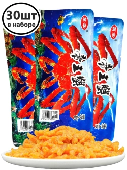 Азиатская закуска острая со вкусом Краба 20 г * 30 шт