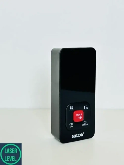 Лазерная рулетка / Лазерный дальномер Hilda 50м. АКБ Хилда