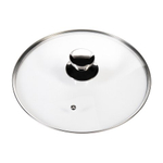 Крышка стеклянная Leran GL26-T metallico 26 см
