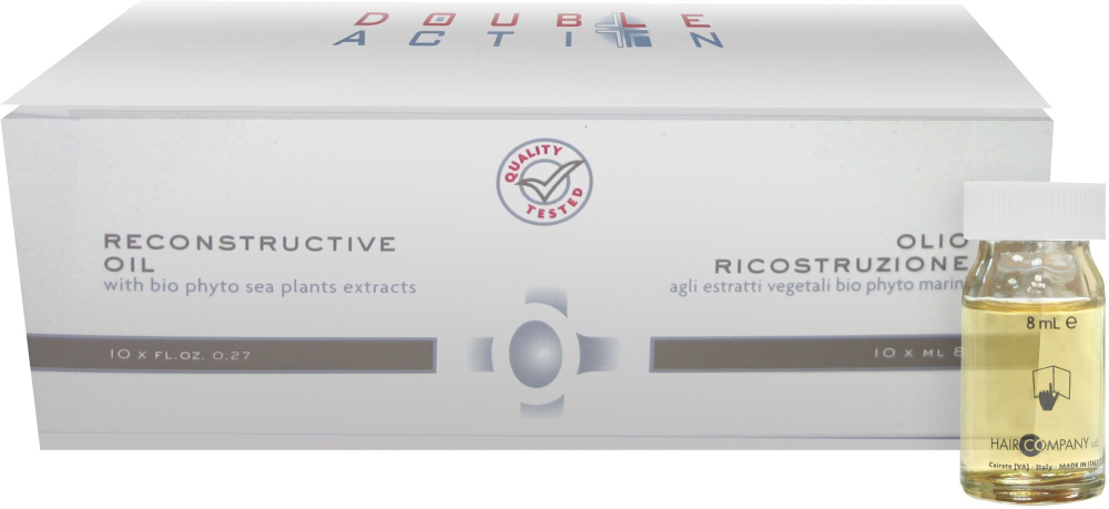 HC DOUBLE ACTION Масло восстанавливающее 10штх10мл "Double Action Olio Ricostruzione"