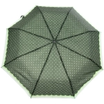 Зонт женский полуавтомат «Ультрамарин - Лагуна», микс 6 цветов, 8 спиц, d-100см, длина в слож. виде 28см, голубые цветы