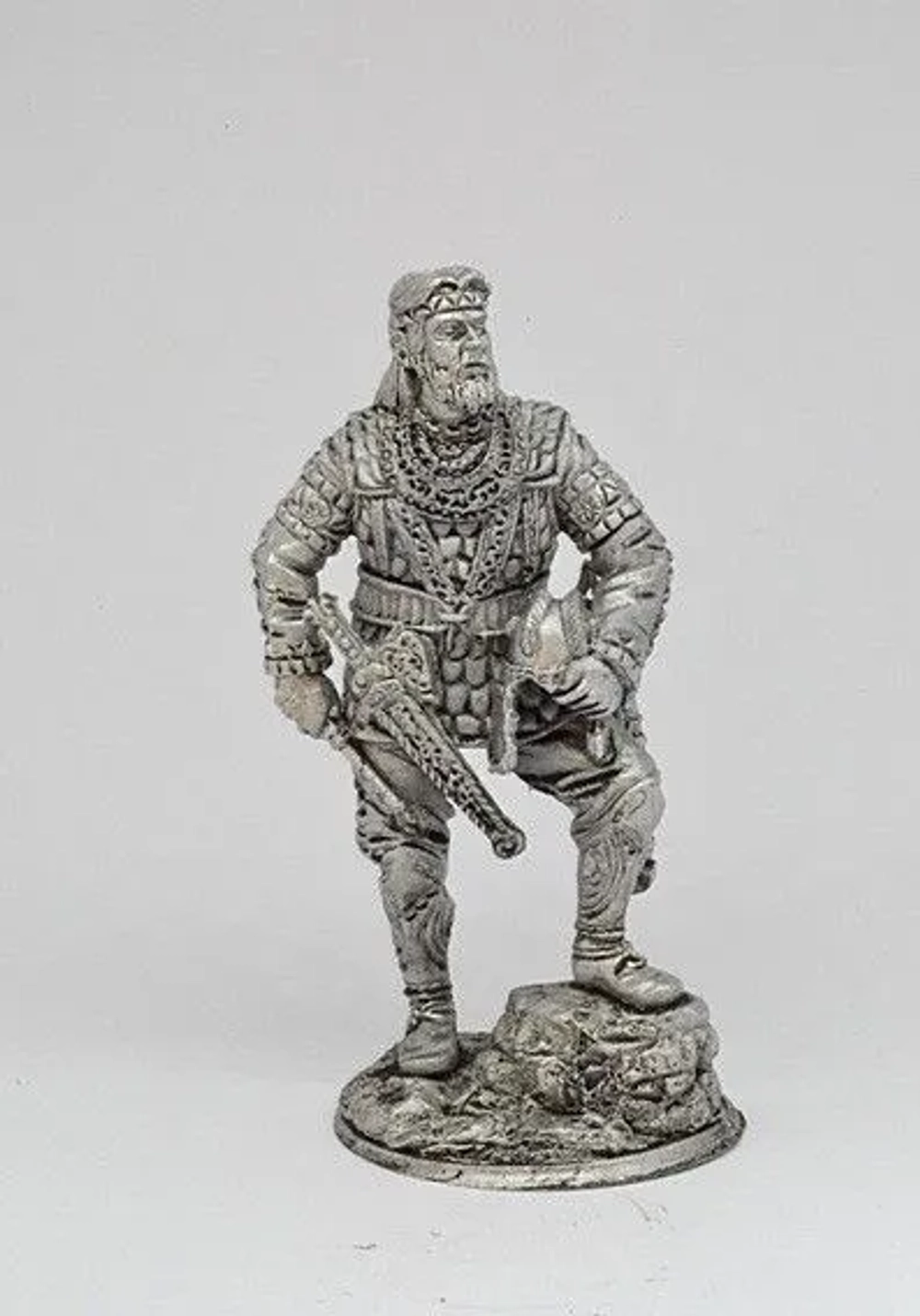 Коллекционная оловянная фигурка Скифский Царь