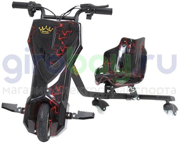Электро Дрифт-карт IKINGI Drift Cart P2 250W (36V/4.4Ah) - Красная молния фото №1