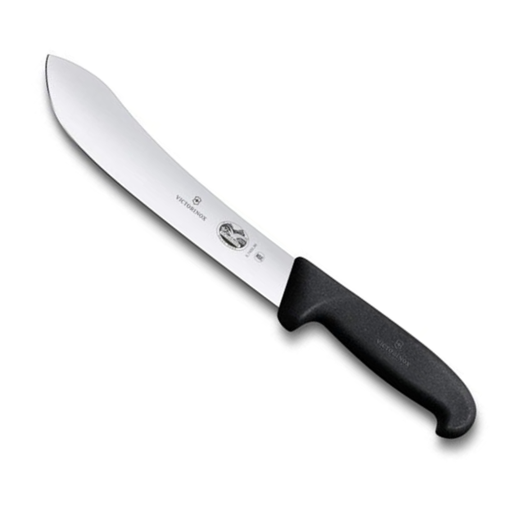 Нож Victorinox разделочный, лезвие 36 см прямое, черный