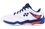 YONEX Power Cushion Low top Badminton Shoes Men"s White/Neon Orange