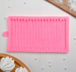 Молд силиконовый «Вязание», 19,7х11,5х1,3 см