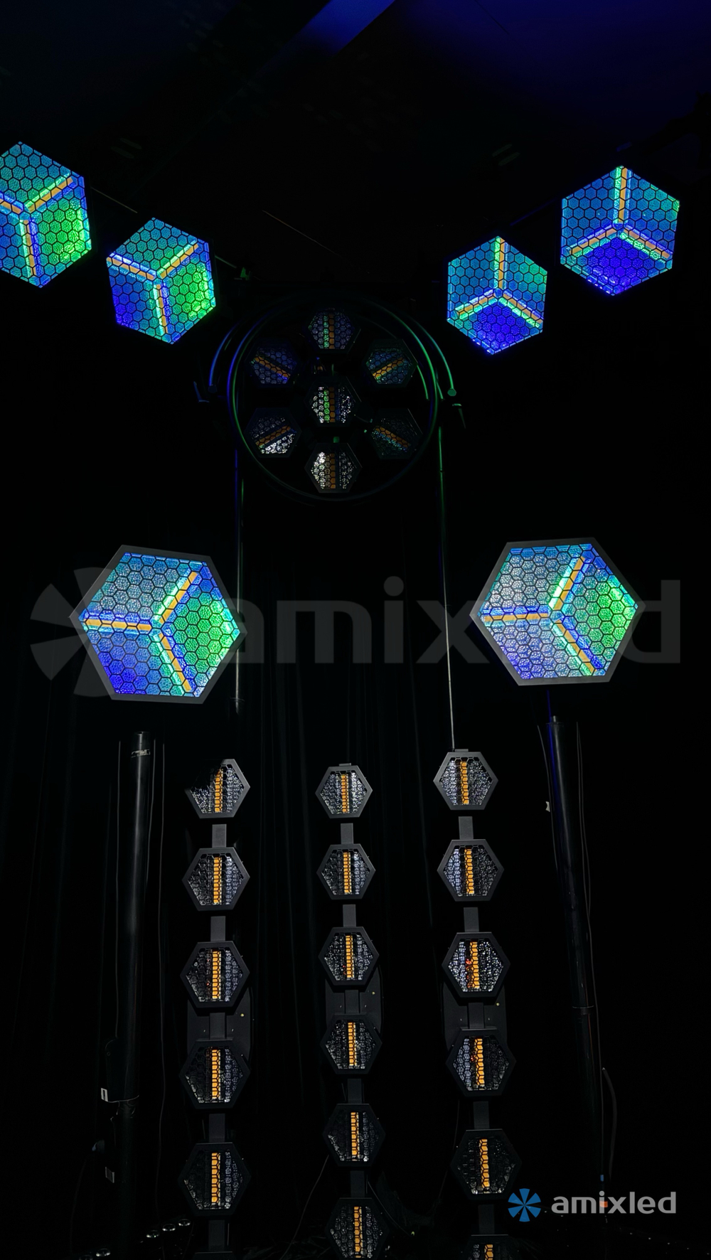 Световой прибор Amixled P3 RETRO LIGHT