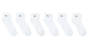 Теннисные носки Lacoste Socks 6P - white