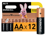 Батарейки DURACELL размер AA 12 шт.