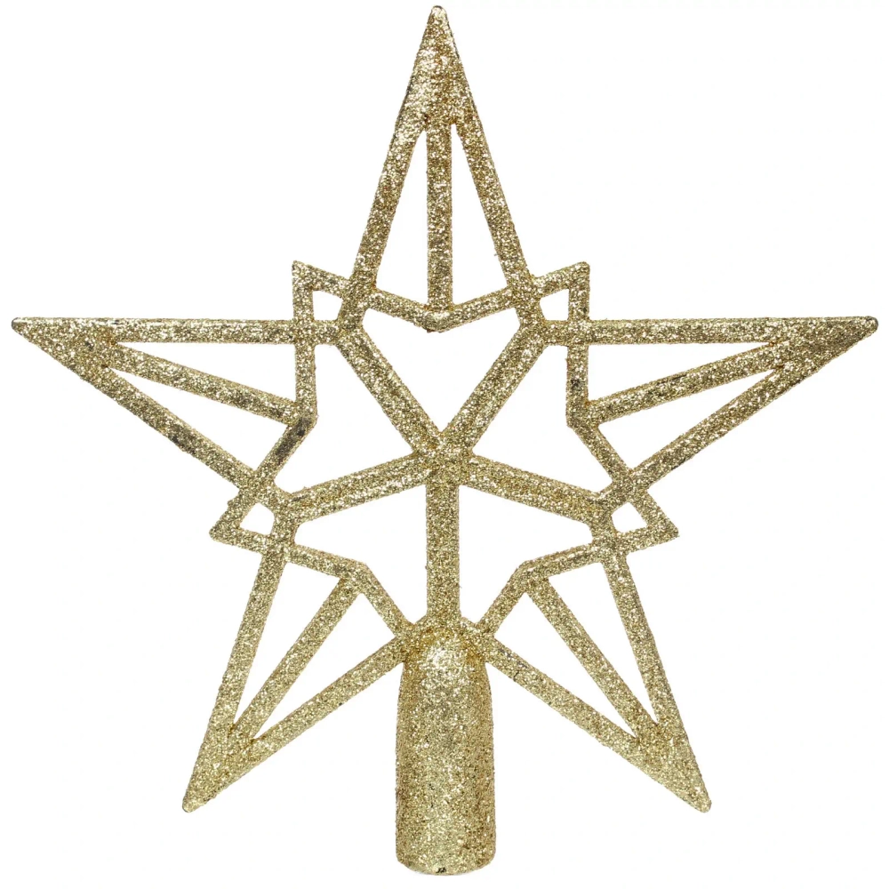 Звезда на ёлку 20*20 см «Путеводная звезда», Золото