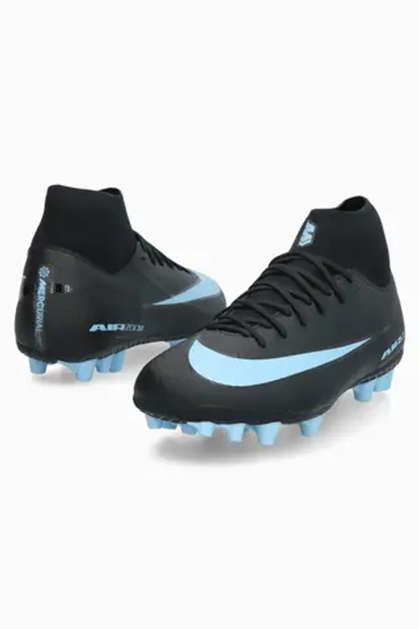 Бутсы Nike Zoom Mercurial Superfly 10 Academy AG - черный